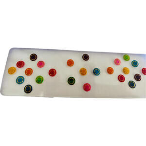 TWO Pack Bindi Face Stick-ons with Sparkle Dust Colorful BodyArt Tattoo Stickers